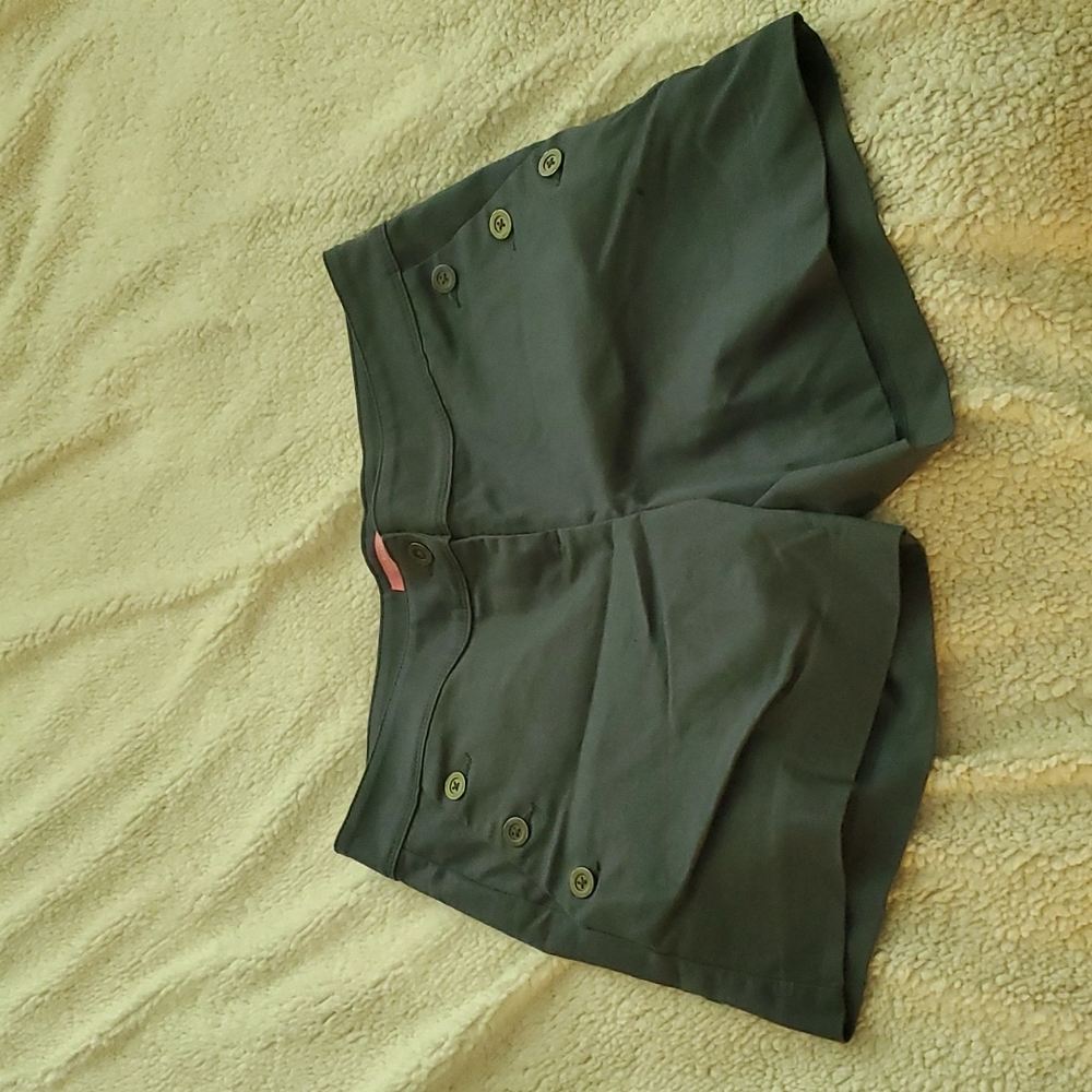 Blue shorts, size 8